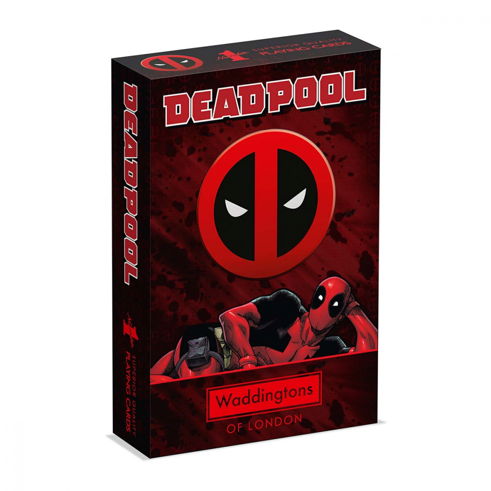 Waddingtons Deadpool spille kort