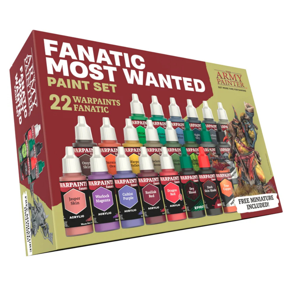 Army Painter: Fanatic Most Wanted Paint Set