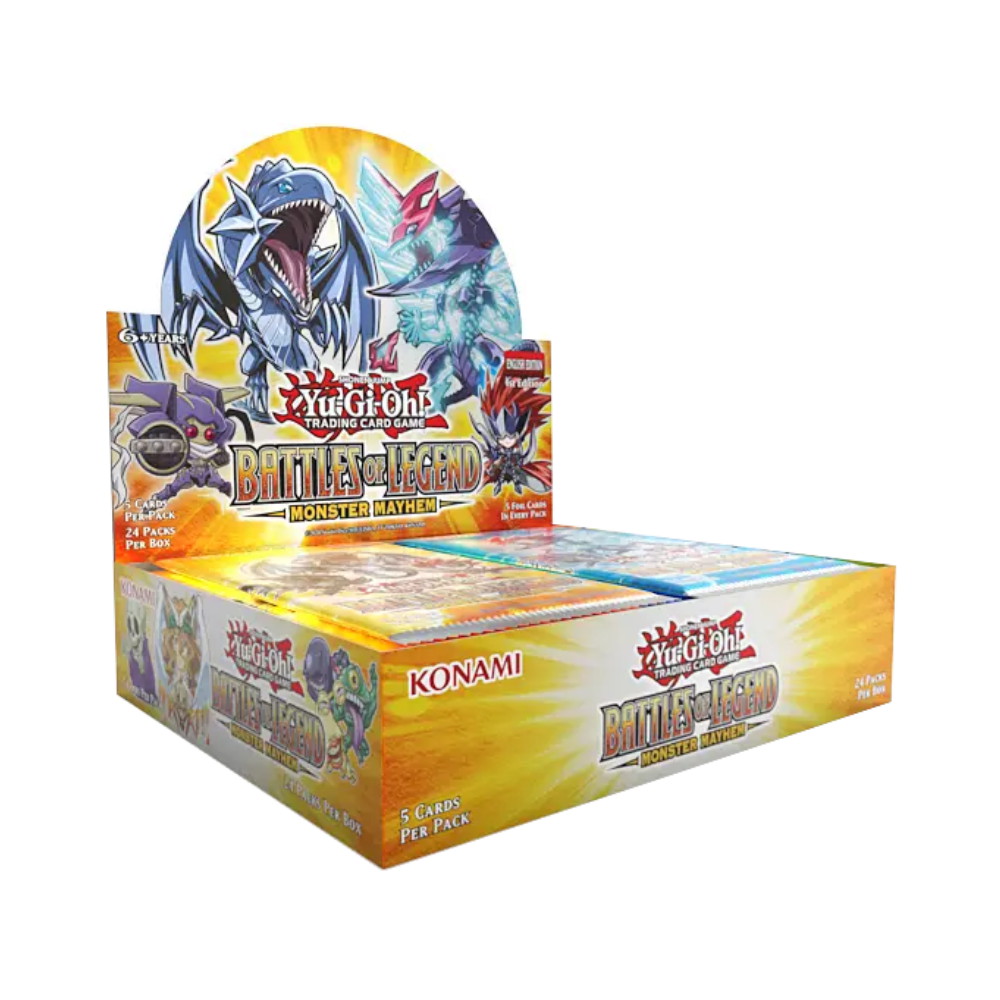 Yu-Gi-Oh! TCG: Battles of Legend - Monster Mayhem Booster Display