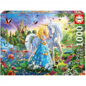Educa: The Princess and the Unicorn 1000 brikker