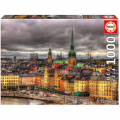 Educa: Views of Stockholm, Sweden 1000 brikker