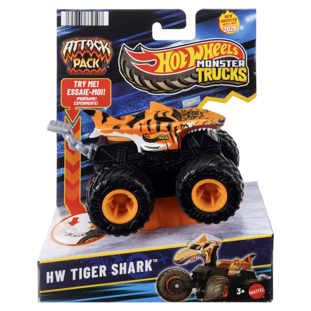 Hot Wheels Monster Trucks Attack - HW Tiger Shark
