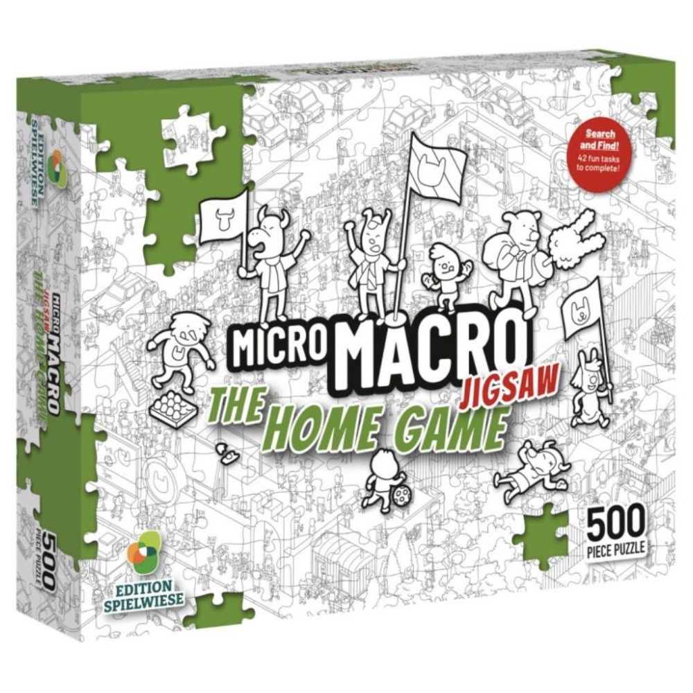 MicroMacro Jigsaw: The Home Game 500 Brikker