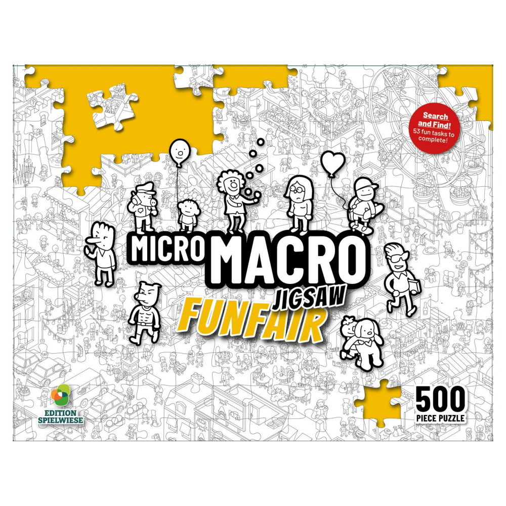 MicroMacro Jigsaw: Funfair 500 Brikker