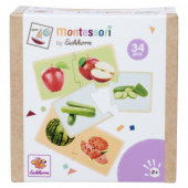Montessori Puslespil Fruits and vegetables 34 Brikker Montessori Puslespil Fruits and vegetables 34 Brikker