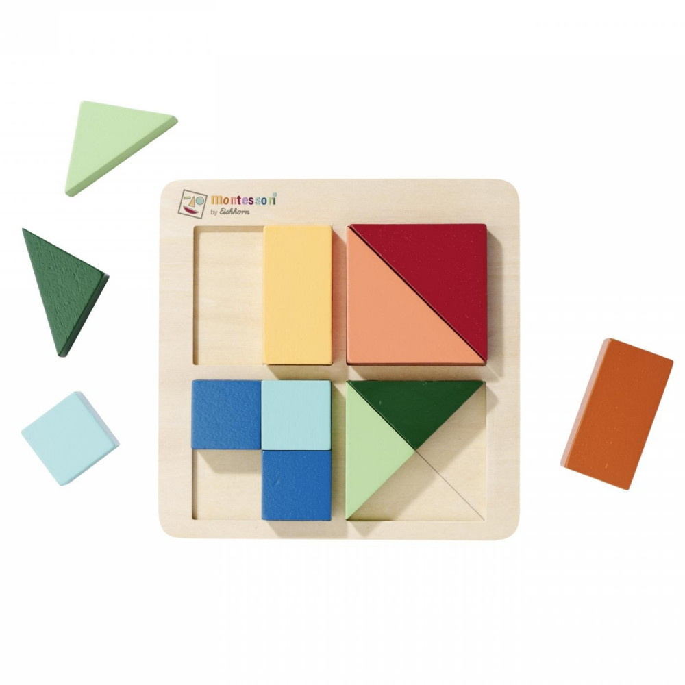 Montessori Shape puzzle 12 Brikker