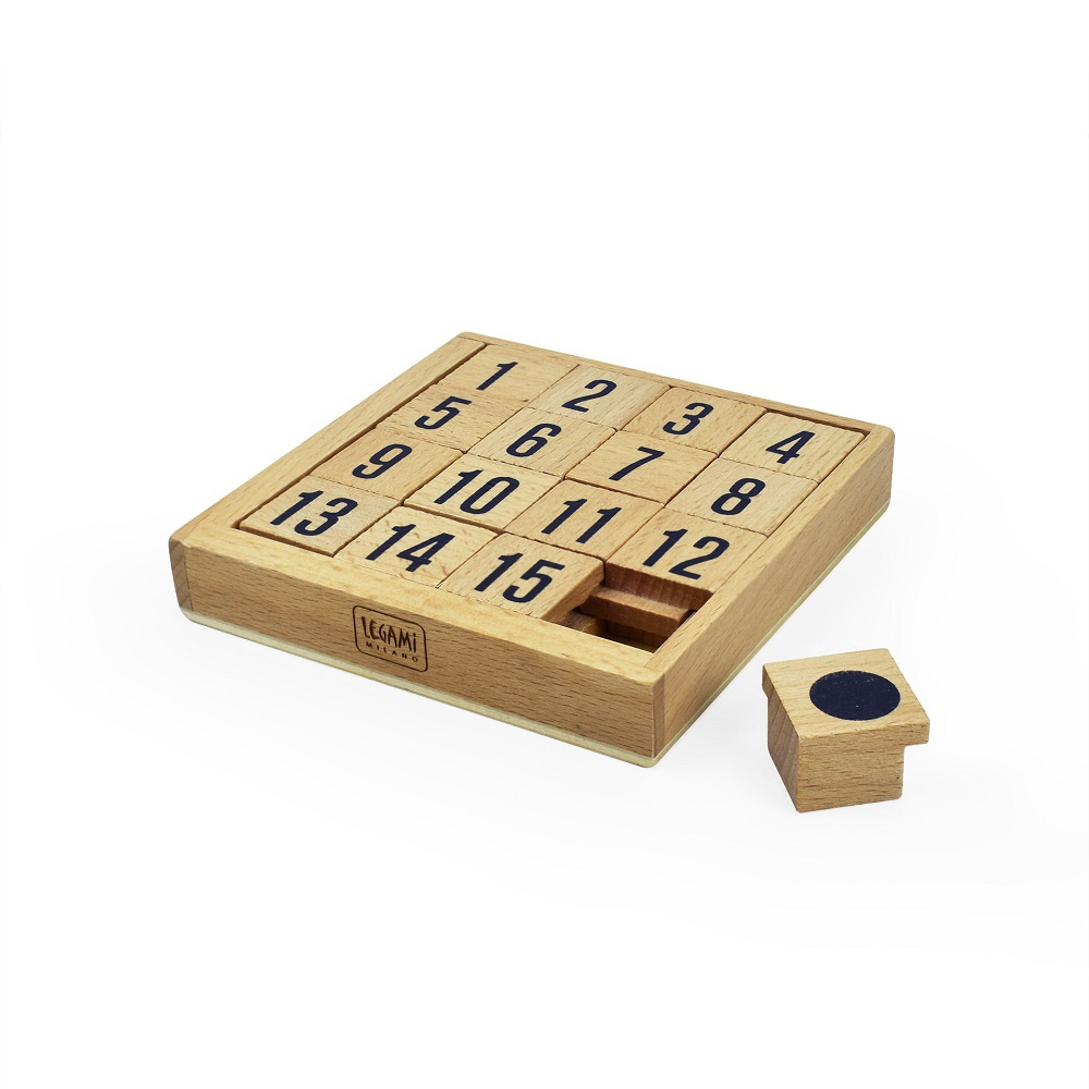 15-game wooden shooting puzzle