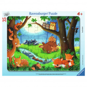 Ravensburger: Sleeytime Animals 35 Brikker Ravensburger: Sleeytime Animals 35 Brikker