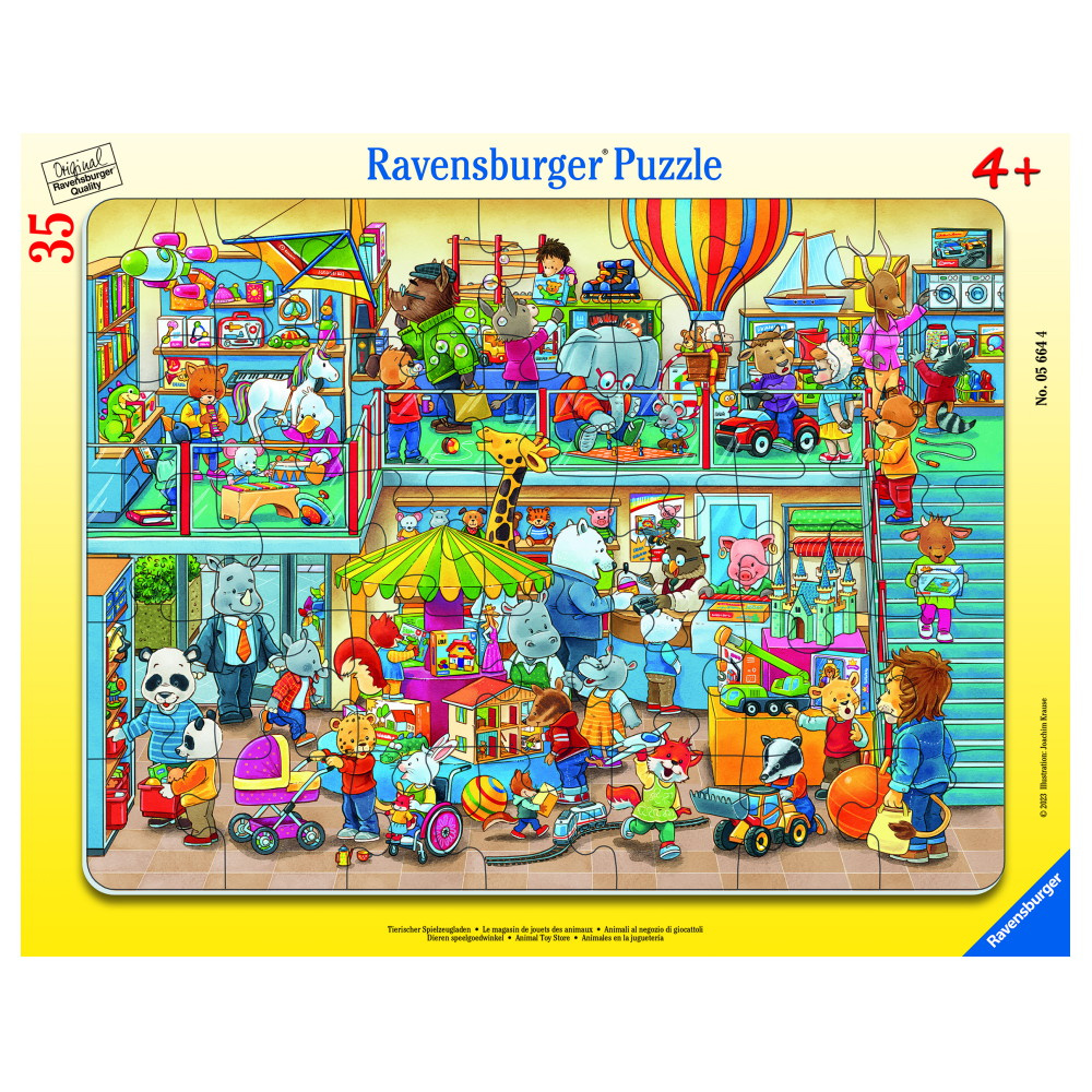 Ravensburger: Animal Toy Shop - 35 Brikker