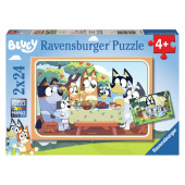 Ravensburger Bluey 2x24 brikker Ravensburger Bluey 2x24 brikker