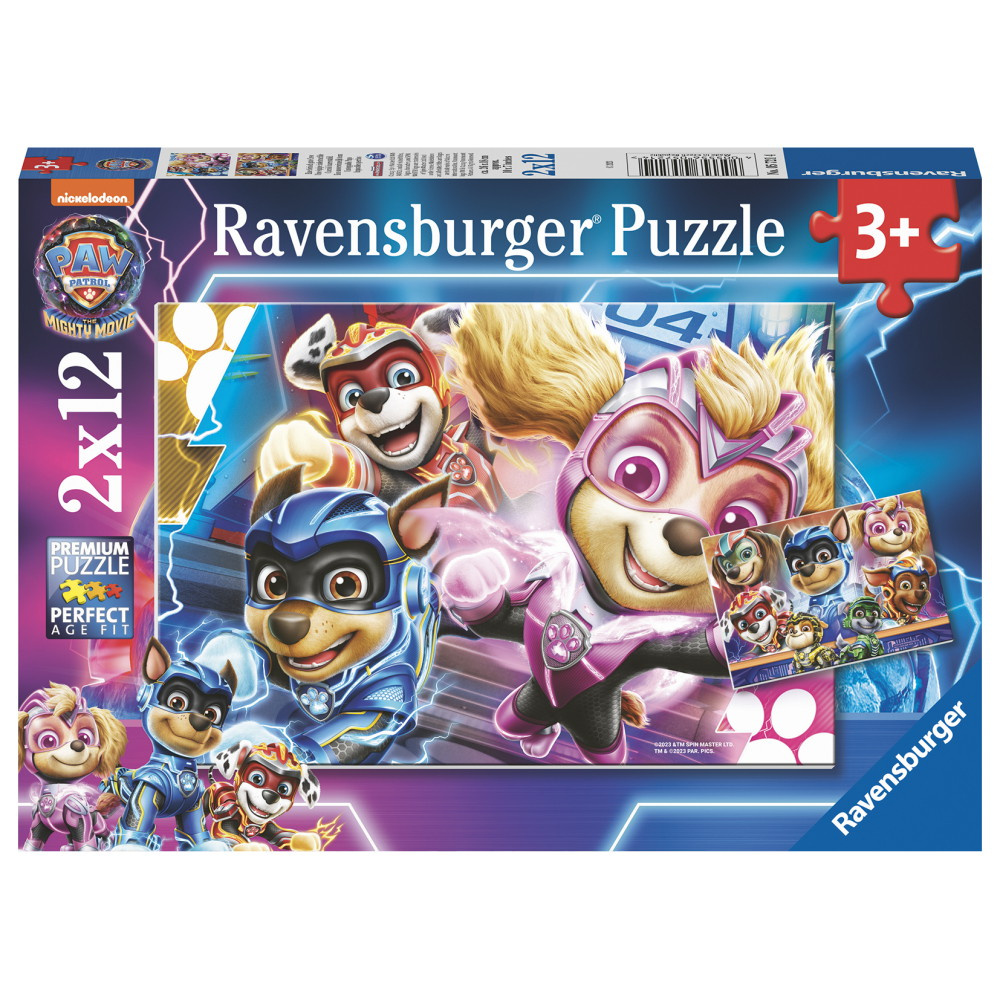 Ravensburger Paw Patrol - The Mighty Movie 2x12 Brikker