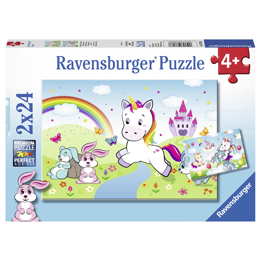 Ravensburger Unicorn 2x24 brikker