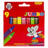 Sense - Farveblyanter Jumbo 9-Pak Sense - Farveblyanter Jumbo 9-Pak