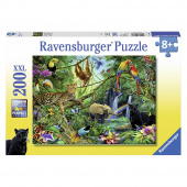 Ravensburger: Animals in the Jungle XXL 200 Brikker Ravensburger: Animals in the Jungle XXL 200 Brikker