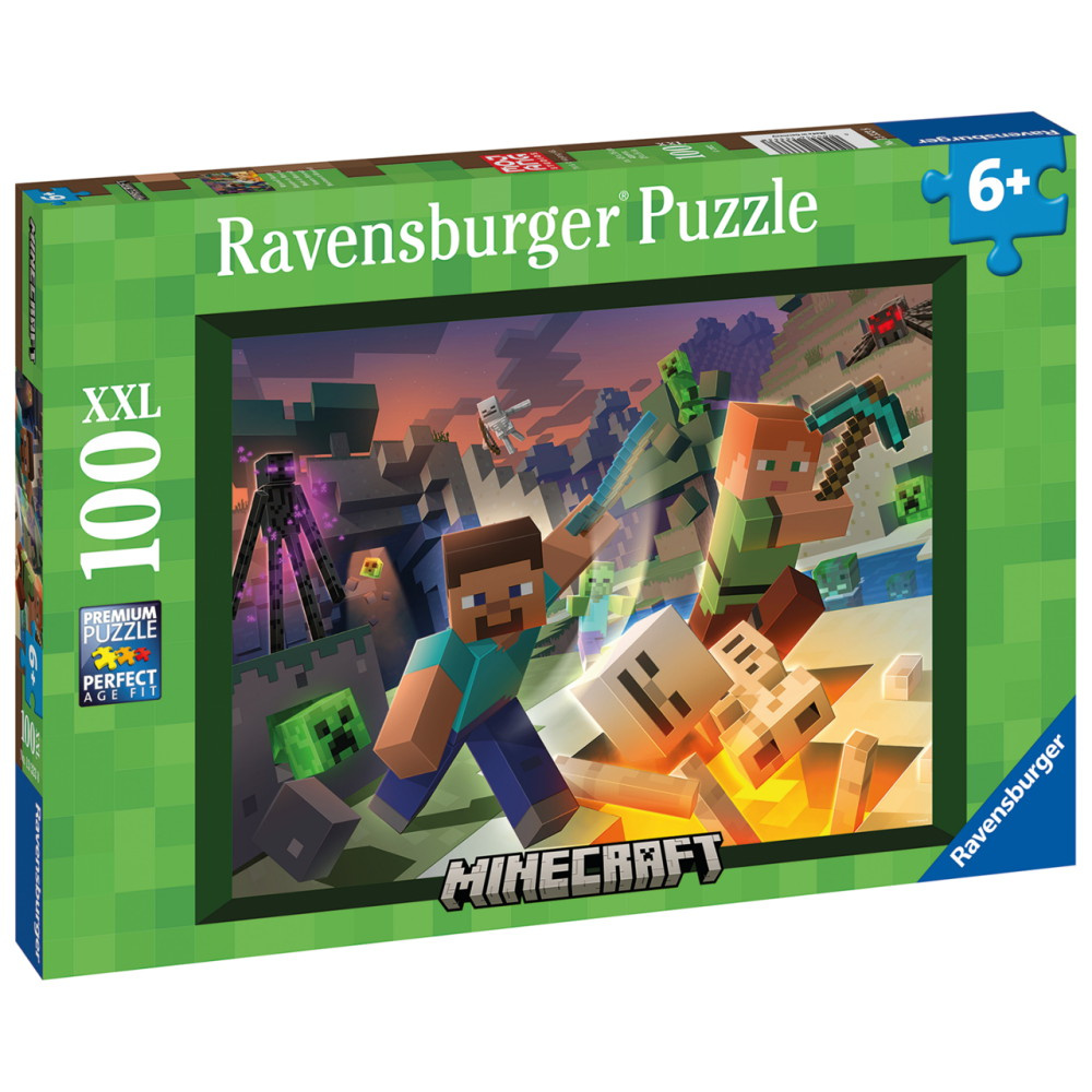 Ravensburger Monster Minecraft XXL 100 brikker