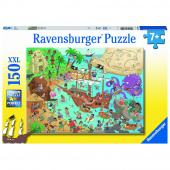 Ravensburger: Pirates XXL 150 Brikker Ravensburger: Pirates XXL 150 Brikker