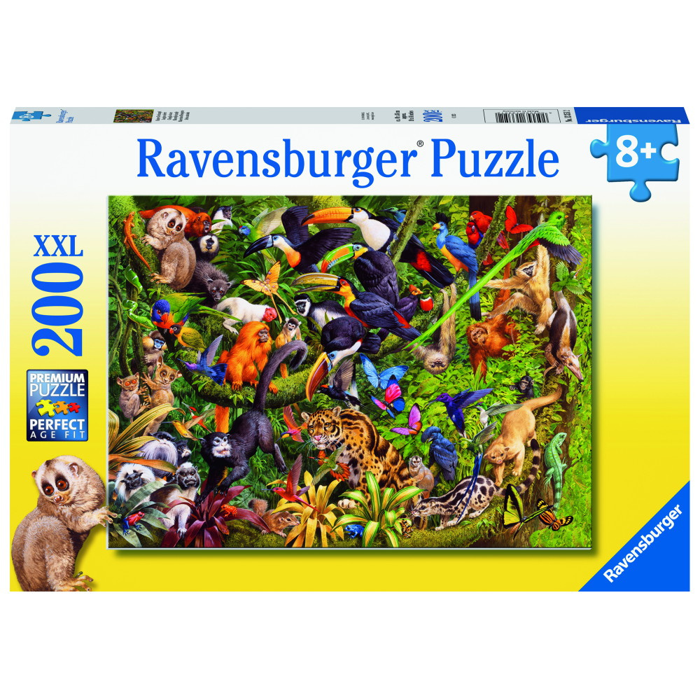 Ravensburger: Tropical Rainforest XXL 200 Brikker