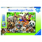Ravensburger: Exotic Animals Selfie XXL - 300 Brikker Ravensburger: Exotic Animals Selfie XXL - 300 Brikker