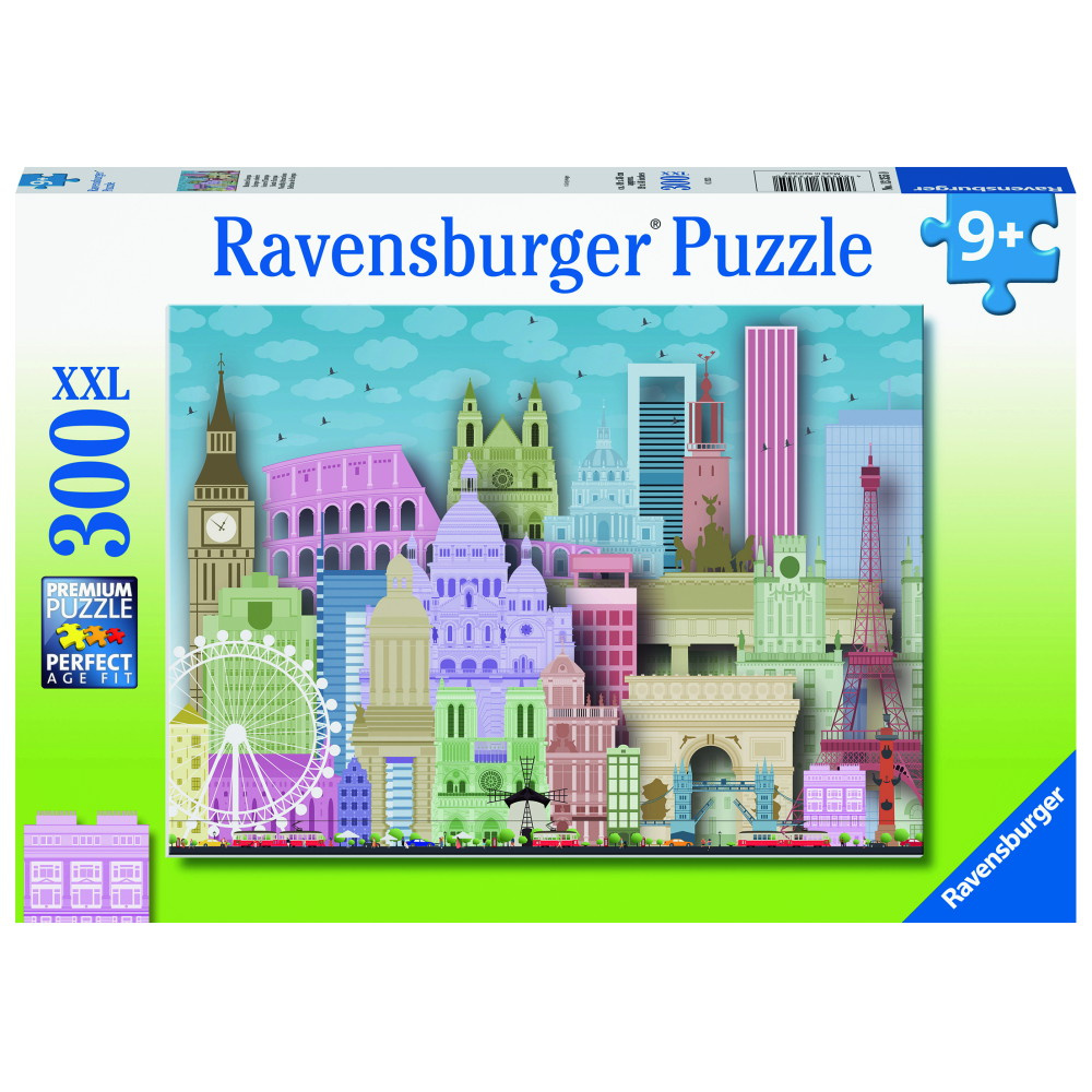 Ravensburger: Map Of Europe XXL - 300 Brikker