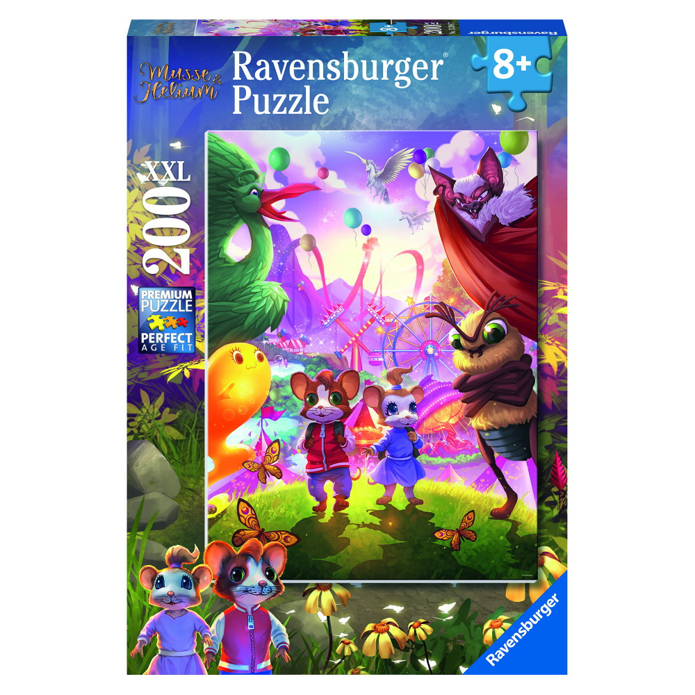 Ravensburger: Musse & Helium XXL 200 Brikker