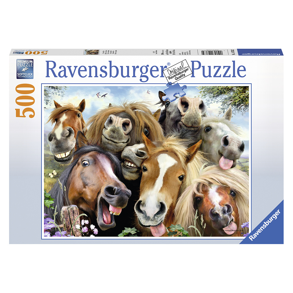 Ravensburger Horse Selfies 500 brikker