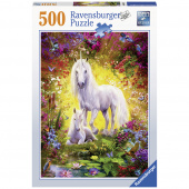 Ravensburger Unicorn and Foal 500 brikker