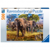 Ravensburger Elephant family 500 Brikker