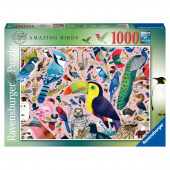 Ravensburger: Amazing Birds 1000 Brikker