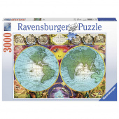 Ravensburger: Antique Map 3000 brikker