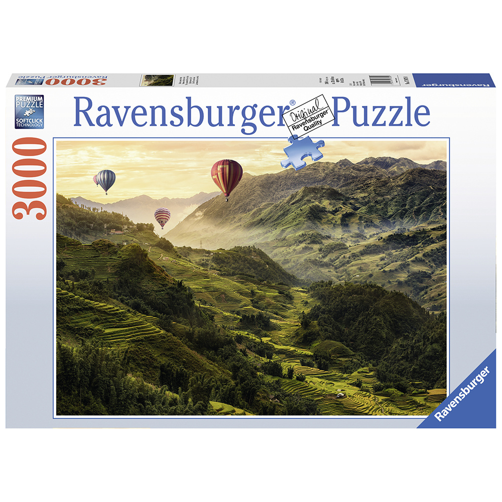 Ravensburger Rice Terraces in Asia 3000 brikker