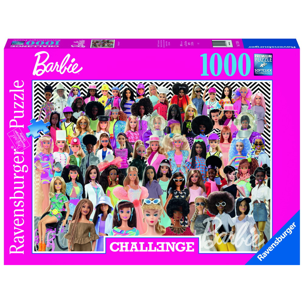 Ravensburger: Barbie Challenge 1000 Brikker