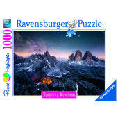 Ravensburger: Three Peaks, Dolomites 1000 Brikker Ravensburger: Three Peaks, Dolomites 1000 Brikker