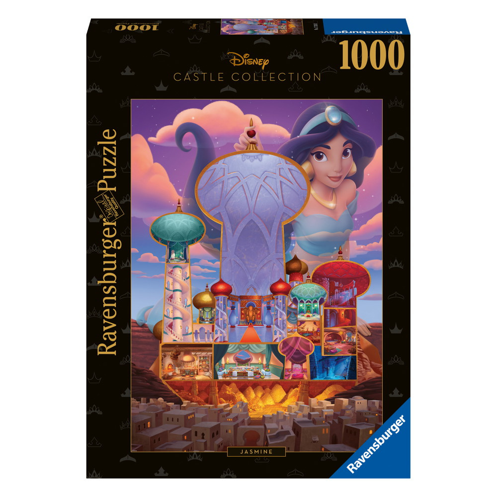 Ravensburger: Disney-slotte Jasmin 1000 Brikker