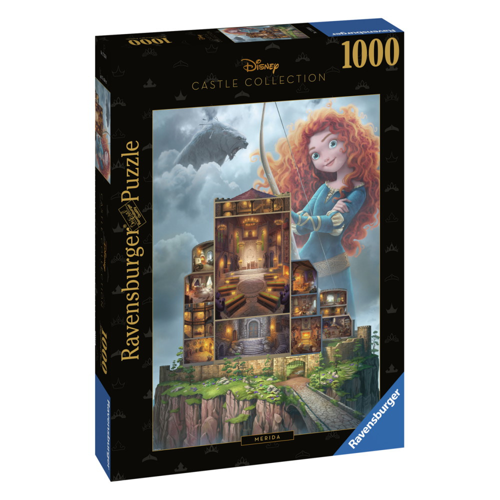 Ravensburger: Disney Castles Merida 1000 Brikker