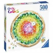 Ravensburger - Circle of Colors - Pizza 500 Brikker