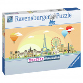 Ravensburger A Day in Paris 1000 Brikker Ravensburger A Day in Paris 1000 Brikker
