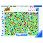 Ravensburger: Challenge Animal Crossing 1000 Brikker Ravensburger: Challenge Animal Crossing 1000 Brikker