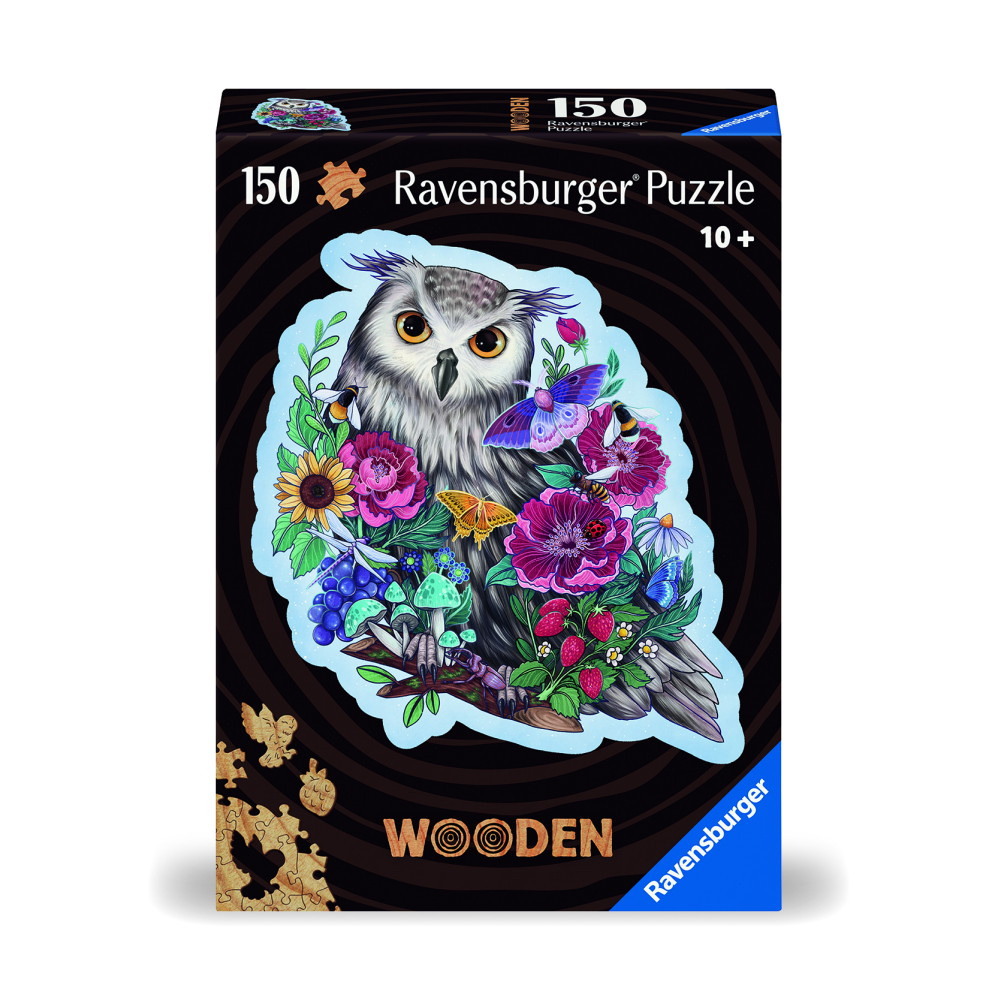 Ravensburger: Wooden Owl 150 Brikker