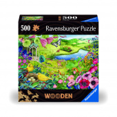 Ravensburger: Wooden Nature Garden 500 Brikker