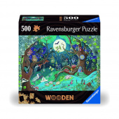 Ravensburger: Wooden Fantasy Forest 500 Brikker