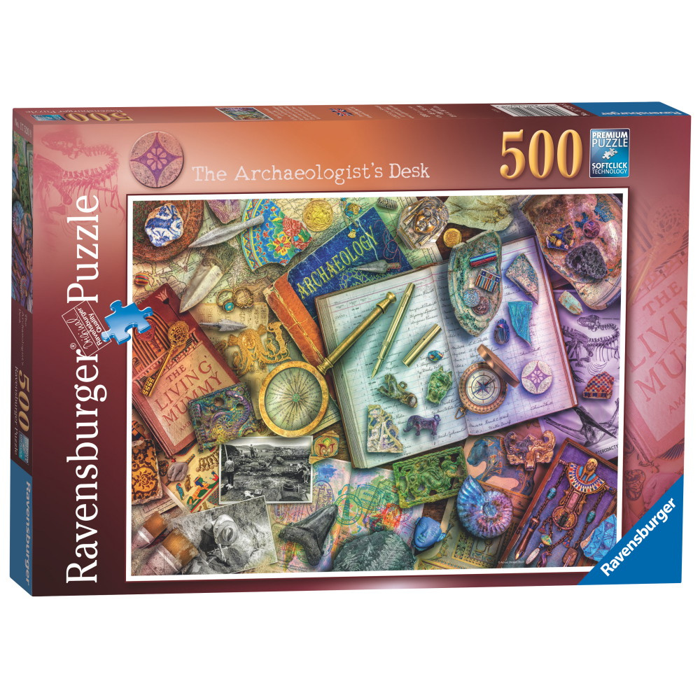 Ravensburger - Archaeology 500 Brikker