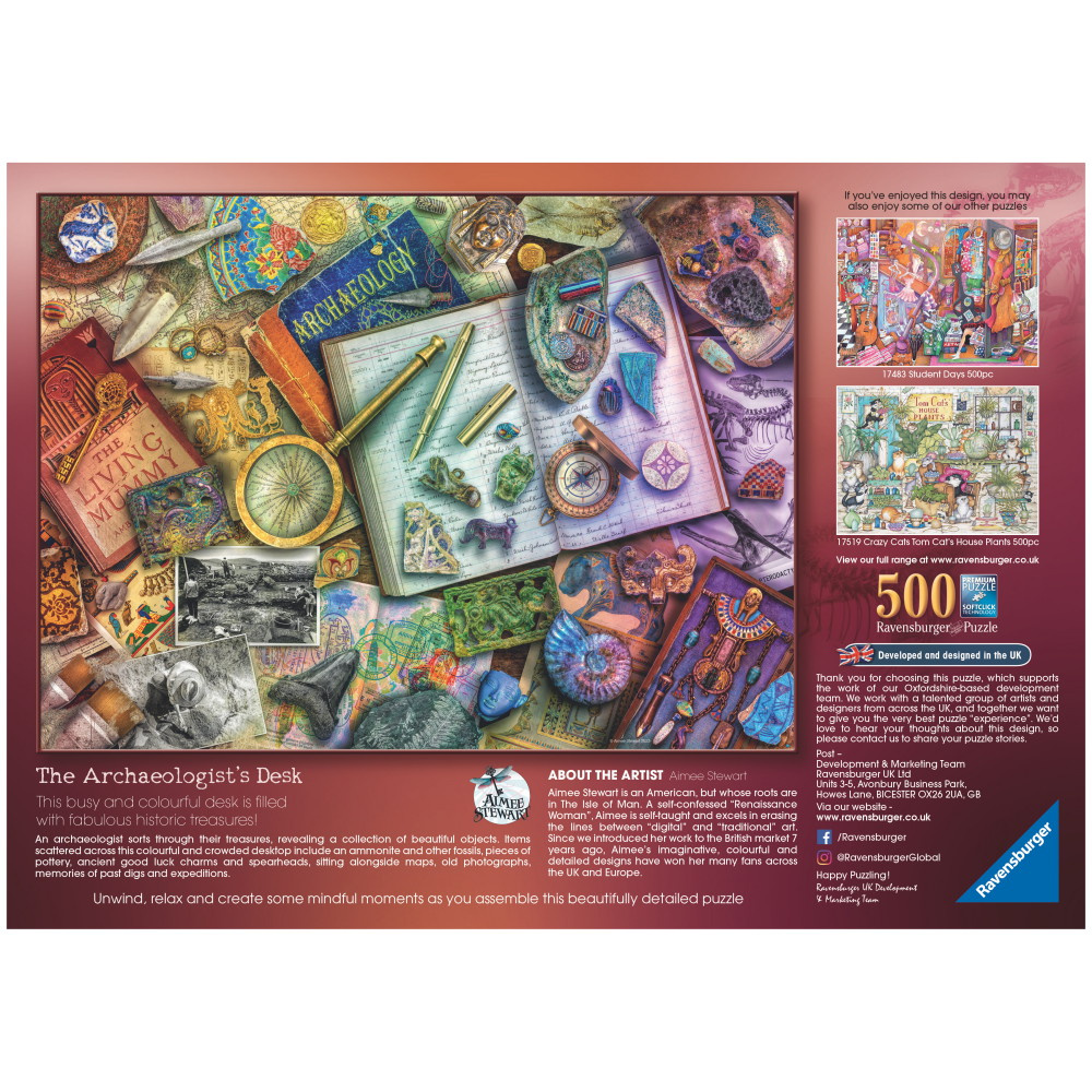 Ravensburger - Archaeology 500 Brikker