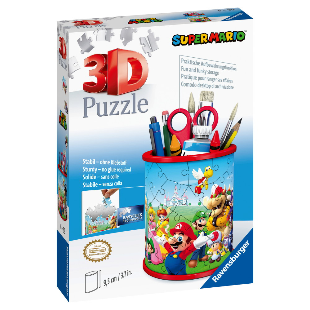 Ravensburger 3D Super Mario Blyantkop 54 Brikker