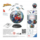 Ravensburger 3D Spider-Man Ball 72 Brikker