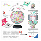 Ravensburger 3D Squishmallows Ball 72 Brikker Ravensburger 3D Squishmallows Ball 72 Brikker