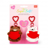 Keyrings with stuffed animals - Love Keyrings with stuffed animals - Love