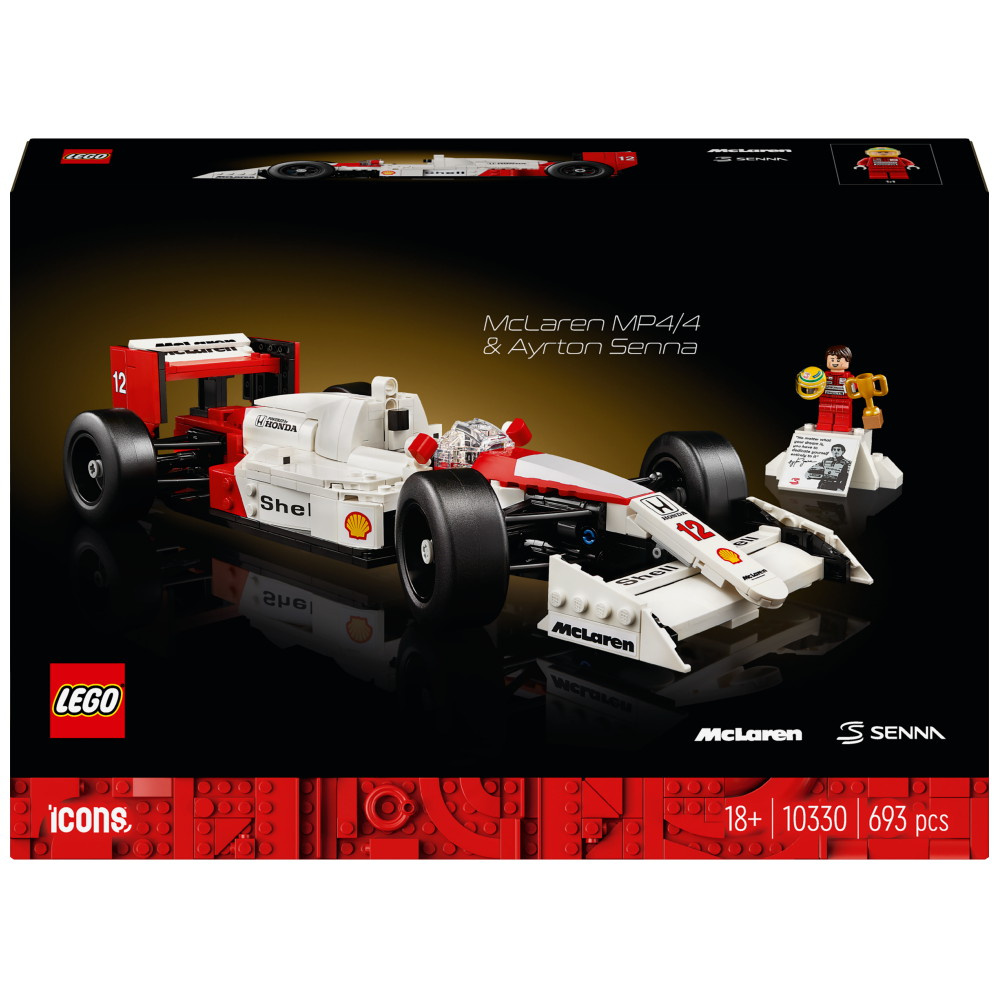 LEGO Icons - McLaren MP4/4 & Ayrton Senna