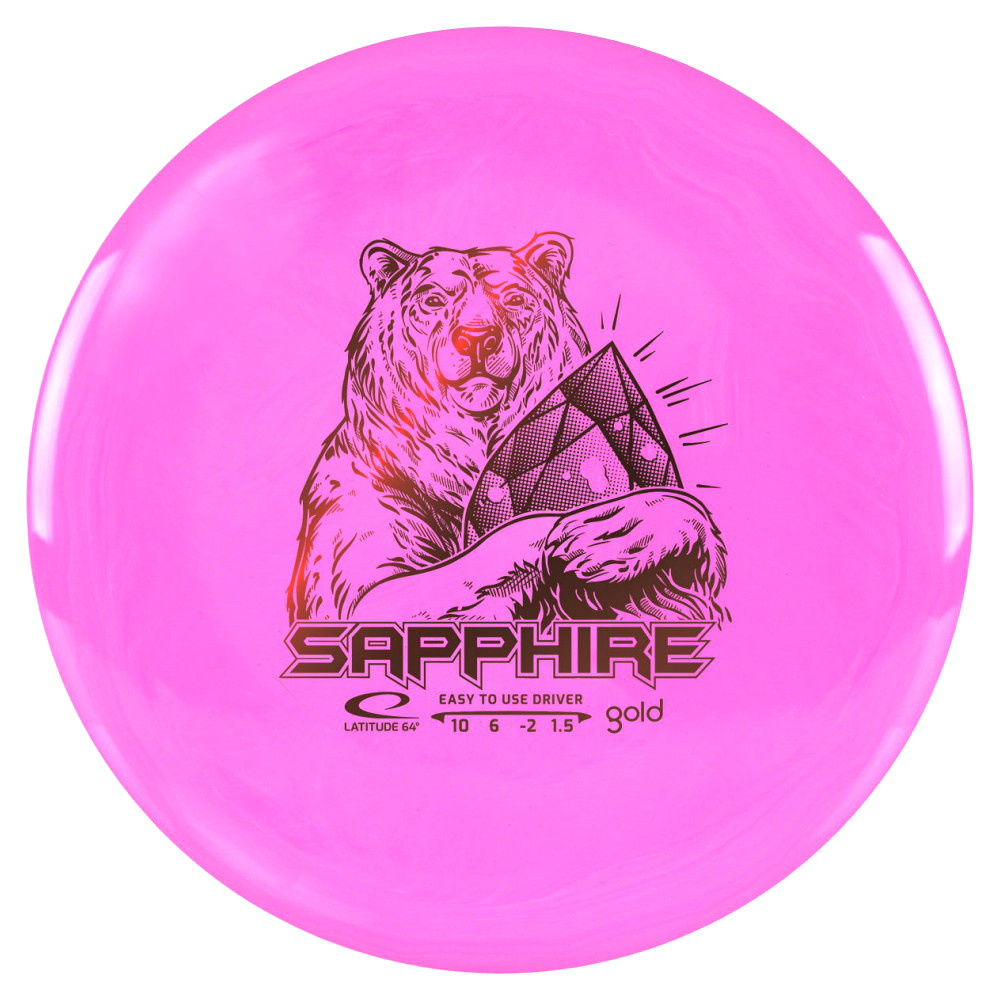 Latitude 64° Gold Sapphire Pink