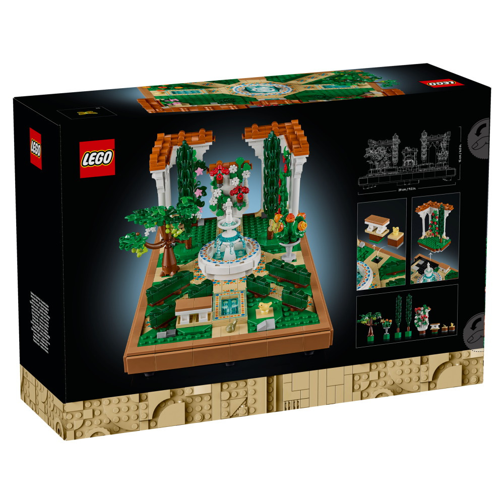 LEGO Icons - Have med springvand