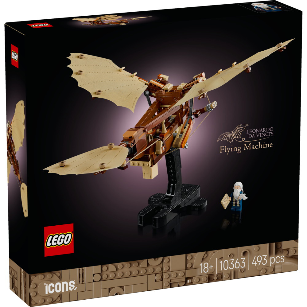 LEGO Icons - Leonardo da Vincis flyvemaskine